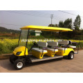 Venta directa de la fábrica de 8 asientos carro de golf eléctrico para hacer turismo, certificado del CE del carro del transbordador